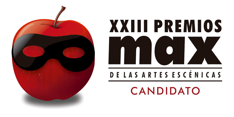 Candidato a Mejor espectáculo infantil, juvenil o familiar de la XXIII edición 2020 de los Premios Max de las Artes Escénicas