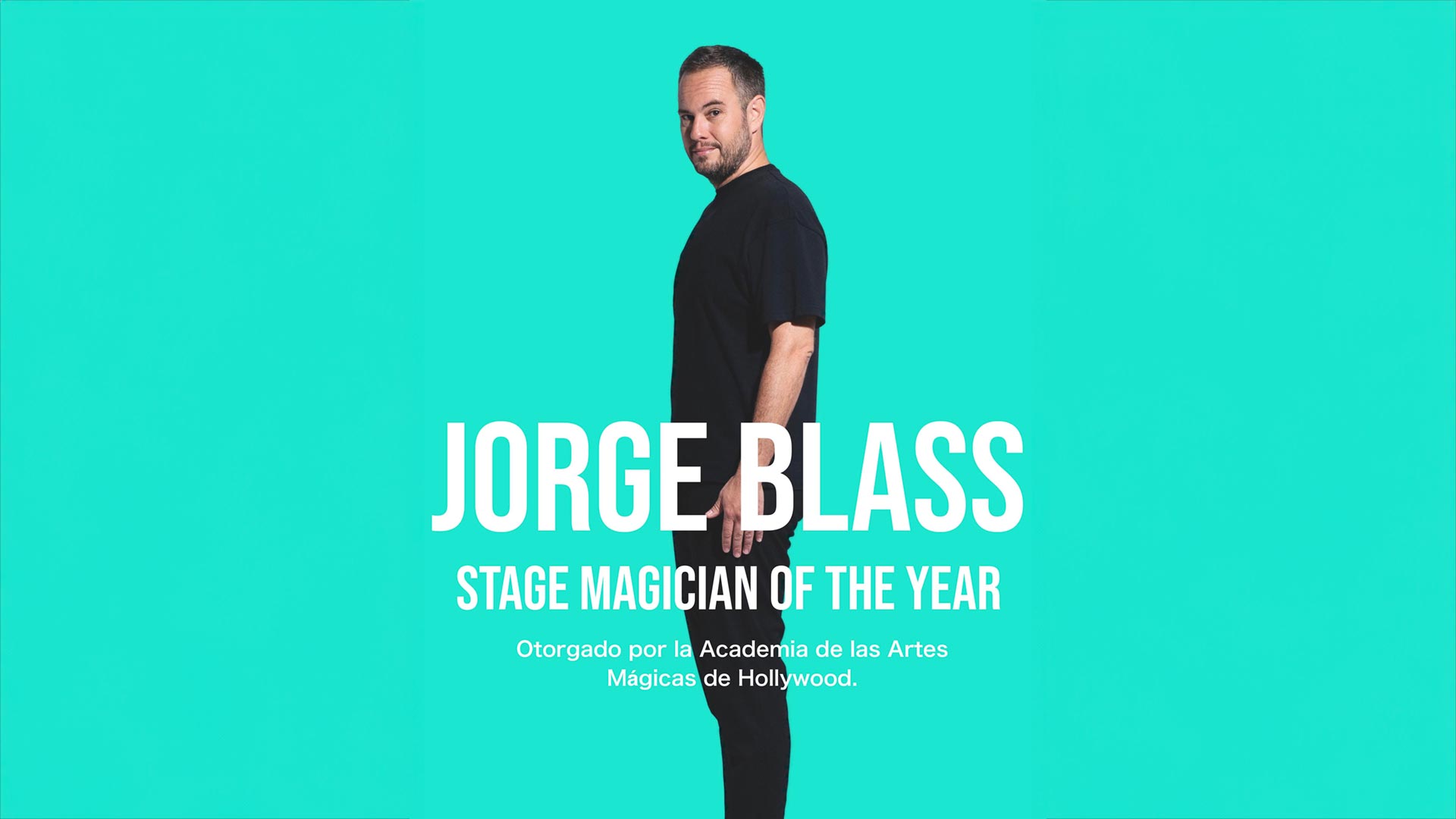 Jorge Blass — Stage Magician Of The Year