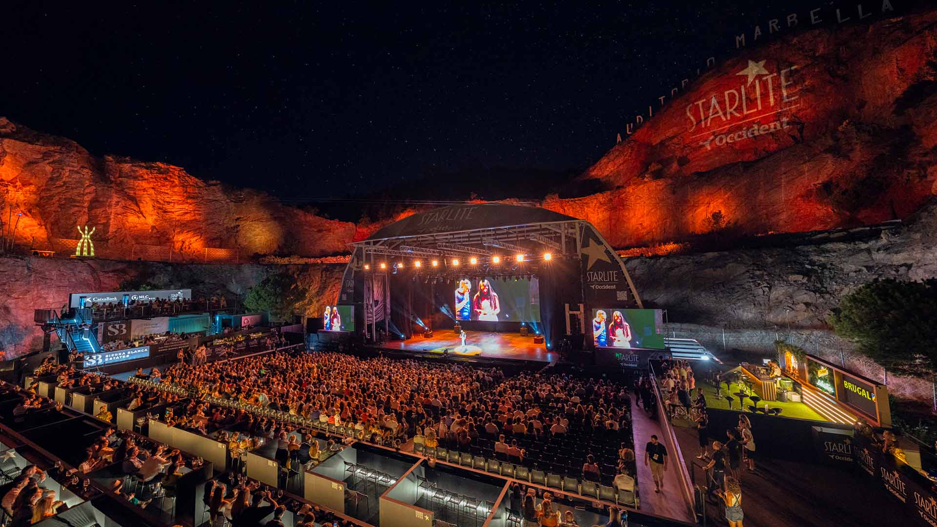 Jorge Blass deslumbra al público en el Starlite Festival de Marbella